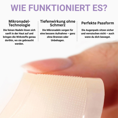 AveraSkin - Hyaluron Mikronadeln Augenpads